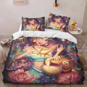 Alternative view of Housse De Couette Jasmine Princesse Aladdin 06 Parure de lit Ensemble De Literie