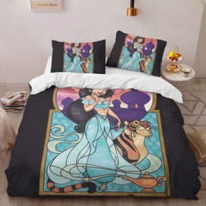 Alternative view of Housse De Couette Jasmine Princesse Aladdin 08 Parure de lit Ensemble De Literie