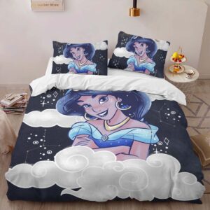 Alternative view of Housse De Couette Jasmine Ciel Lunaire Parure de lit Ensemble De Literie