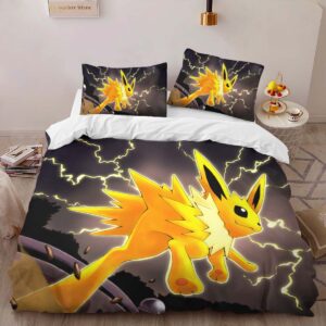 Alternative view of Housse De Couette Voltali Pokémon 2 Parure de lit Ensemble De Literie