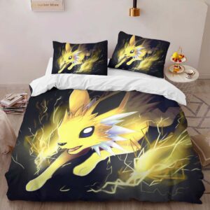 Alternative view of Housse De Couette Voltali Pokémon 3 Parure de lit Ensemble De Literie