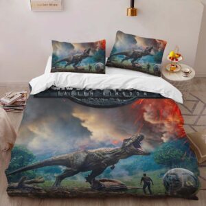 Alternative view of Housse De Couette Jurassic World 1 Parure de lit Ensemble De Literie