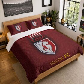 Housse De Couette LOSC Lille 07 Parure de lit Ensemble De Literie – LOSC Ligue 1
