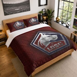 Housse De Couette LOSC Lille 10 Parure de lit Ensemble De Literie - LOSC Ligue 1