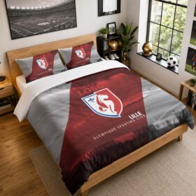 Housse De Couette LOSC Lille 21 Parure de lit Ensemble De Literie – LOSC Ligue 1