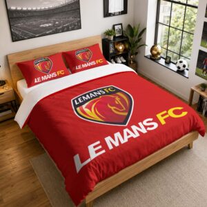 Housse De Couette Le Mans FC 05 Parure de lit Ensemble De Literie - LMFC National