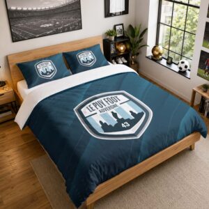Housse De Couette Le Puy Foot 43 06 Parure de lit Ensemble De Literie - LPF43 National 2
