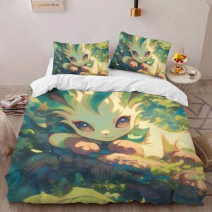 Alternative view of Housse De Couette Phyllali Pokémon 3 Parure de lit Ensemble De Literie