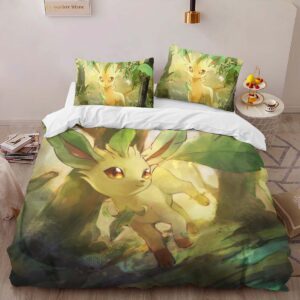 Alternative view of Housse De Couette Phyllali Pokémon 9 Parure de lit Ensemble De Literie