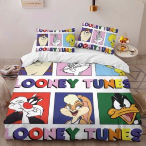 Alternative view of Housse De Couette Looney Tunes Tous les personnages 06 Parure de lit Ensemble De Literie