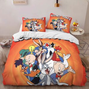 Alternative view of Housse De Couette Looney Tunes Tous les personnages 15 Parure de lit Ensemble De Literie