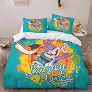 Alternative view of Housse De Couette Bugs Bunny et Daffy Duck Parure de lit Ensemble De Literie