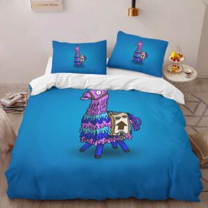 Alternative view of Housse De Couette Lama de Butin Fortnite 6 Parure de lit Ensemble De Literie