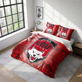 Housse De Couette Lou Lyon Olympique Universitaire Rugby Club Parure de lit Ensemble De Literie Rugby – Model 01