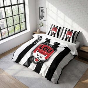 Housse De Couette Lou Lyon Olympique Universitaire Rugby Club Parure de lit Ensemble De Literie Rugby - Model 08