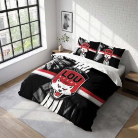 Housse De Couette Lou Lyon Olympique Universitaire Rugby Club Parure de lit Ensemble De Literie Rugby – Model 10