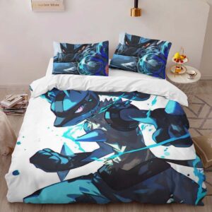 Alternative view of Housse De Couette Lucario Pokémon 11 Parure de lit Ensemble De Literie
