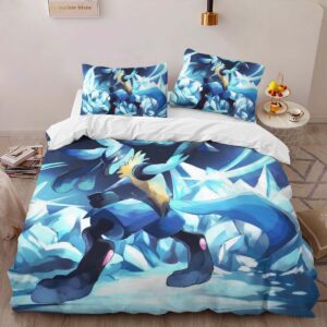 Alternative view of Housse De Couette Lucario Pokémon 8 Parure de lit Ensemble De Literie
