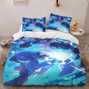 Alternative view of Housse De Couette Lucario Pokémon 9 Parure de lit Ensemble De Literie