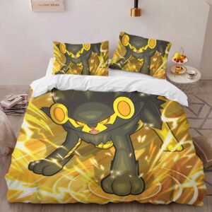 Alternative view of Housse De Couette Luxray Pokémon 10 Parure de lit Ensemble De Literie