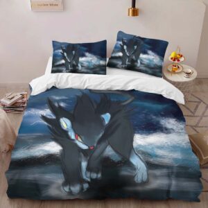 Alternative view of Housse De Couette Luxray Pokémon 6 Parure de lit Ensemble De Literie