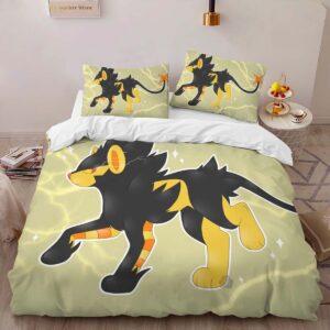 Alternative view of Housse De Couette Luxray Pokémon 9 Parure de lit Ensemble De Literie