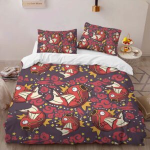 Alternative view of Housse De Couette Magicarpe Shiny Pokémon Eau Parure de lit Ensemble De Literie