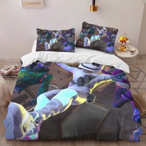Alternative view of Housse De Couette Marshmello Fortnite Série Icône Parure de lit Ensemble De Literie