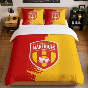 Alternative view of Housse De Couette FC Martigues 01 Parure de lit Ensemble De Literie - FCM Ligue 2