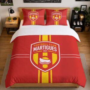 Alternative view of Housse De Couette FC Martigues 03 Parure de lit Ensemble De Literie - FCM Ligue 2