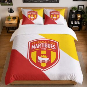 Alternative view of Housse De Couette FC Martigues 06 Parure de lit Ensemble De Literie - FCM Ligue 2