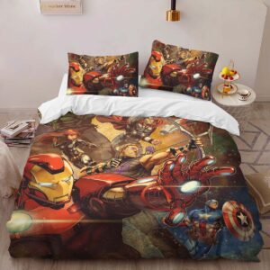 Alternative view of Housse De Couette Avengers Marvel 1001 Parure de lit Ensemble De Literie