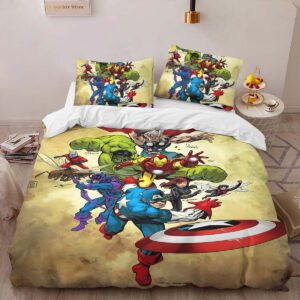 Alternative view of Housse De Couette Avengers Marvel 1003 Parure de lit Ensemble De Literie