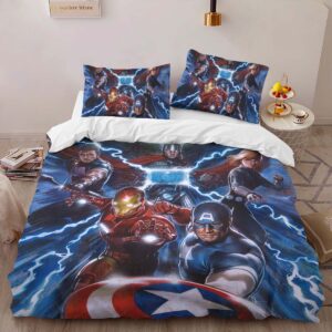 Alternative view of Housse De Couette Avengers Marvel 1005 Parure de lit Ensemble De Literie