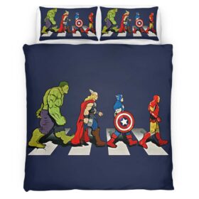 Housse De Couette Avengers Marvel 1017 Parure de lit Ensemble De Literie