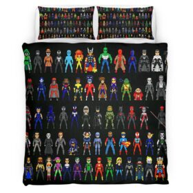 Housse De Couette Avengers Marvel 1021 Parure de lit Ensemble De Literie