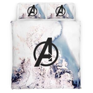 Housse De Couette Avengers Marvel 1031 Parure de lit Ensemble De Literie