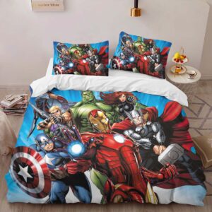 Alternative view of Housse De Couette Avengers Endgame Marvel 1014 Parure de lit Ensemble De Literie