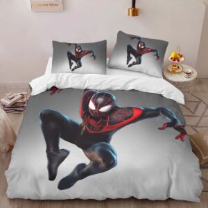 Alternative view of Housse De Couette Marvel Ultimate Alliance 3 – Spider-Man Miles Morales Parure de lit Ensemble De Literie