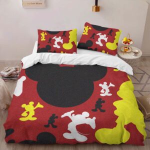 Alternative view of Housse De Couette Silhouette Mickey Mouse Parure de lit Ensemble De Literie
