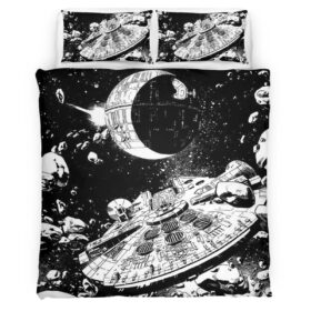 Housse De Couette Faucon Millenium Star Wars 6 Parure de lit Ensemble De Literie