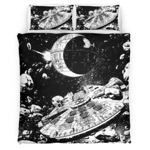 Housse De Couette Faucon Millenium Star Wars 6 Parure de lit Ensemble De Literie