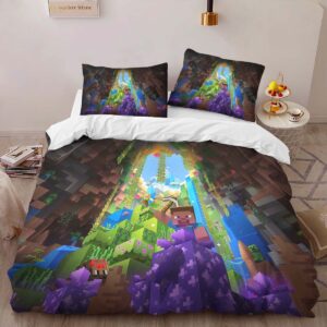 Alternative view of Housse De Couette Minecraft Aventure Parure de lit Ensemble De Literie