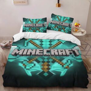 Alternative view of Housse De Couette Minecraft Outils de Base Parure de lit Ensemble De Literie