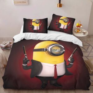 Alternative view of Housse De Couette Minions Assassin Parure de lit Ensemble De Literie