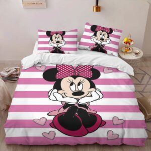 Alternative view of Housse De Couette Minnie Mouse Disney 17 Parure de lit Ensemble De Literie