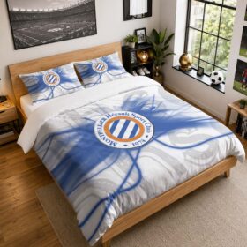 Housse De Couette Montpellier HSC 03 Parure de lit Ensemble De Literie – MHSC Ligue 1
