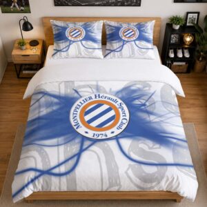 Alternative view of Housse De Couette Montpellier HSC 03 Parure de lit Ensemble De Literie - MHSC Ligue 1