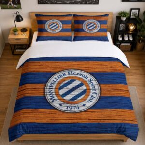 Alternative view of Housse De Couette Montpellier HSC 13 Parure de lit Ensemble De Literie - MHSC Ligue 1
