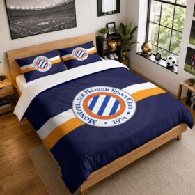 Housse De Couette Montpellier HSC 16 Parure de lit Ensemble De Literie – MHSC Ligue 1